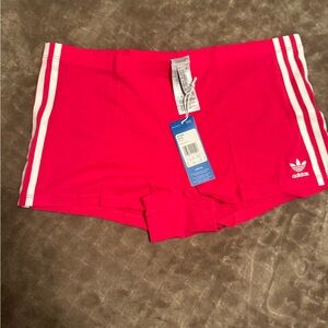 Adidas Women's Bright Pink boy Shorts